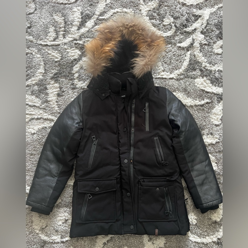 Kids, RUDSAK Black Quilted Jacket - Picture 7 of 17